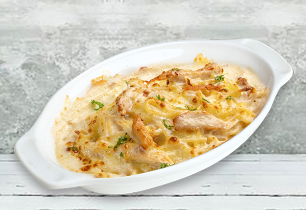 Baked Chicken Carbonara